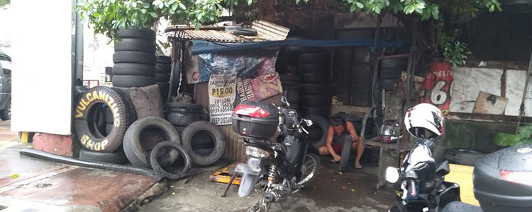 motorcycle vulcanizing shop near me